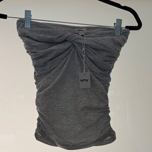 Gray Women's Tube Top Khy